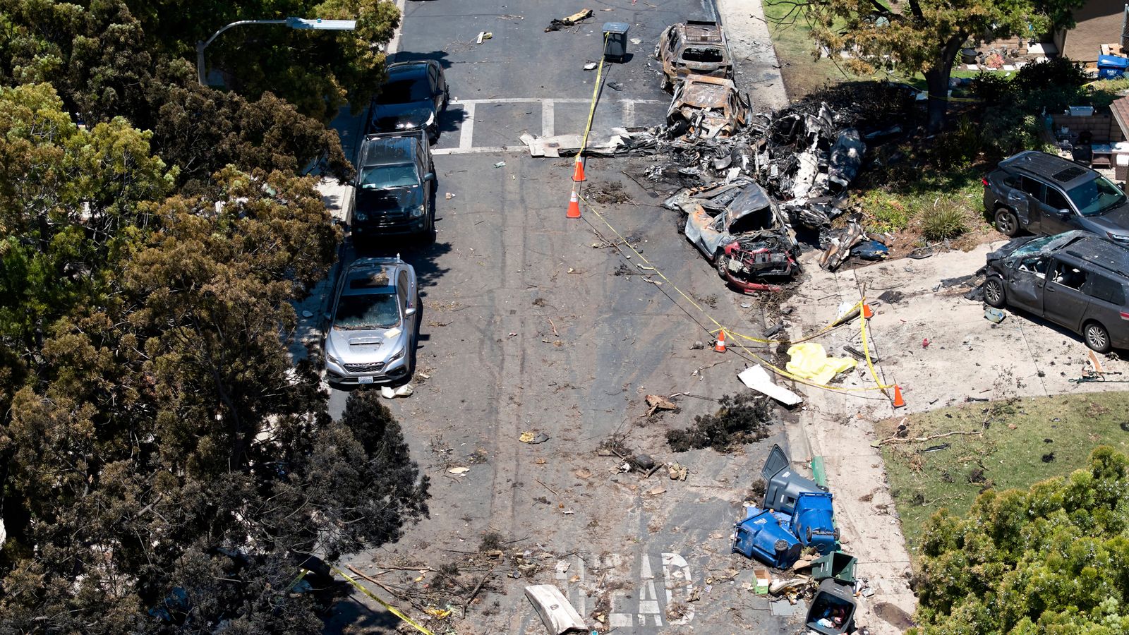 All passengers confirmed dead after California plane crash | US News