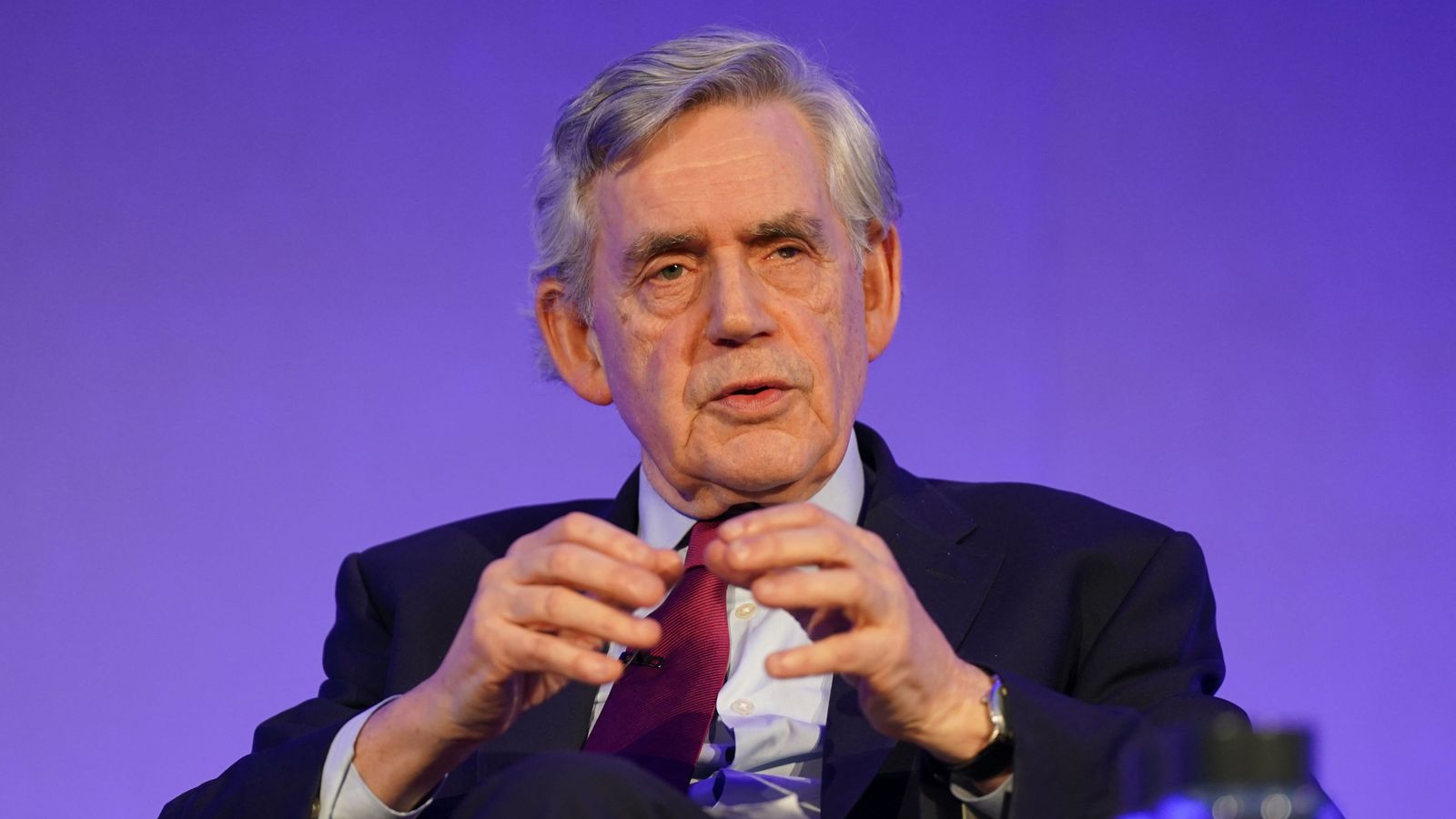 Gordon Brown suggests people on top rate of income tax should be excluded from winter fuel | Politics News