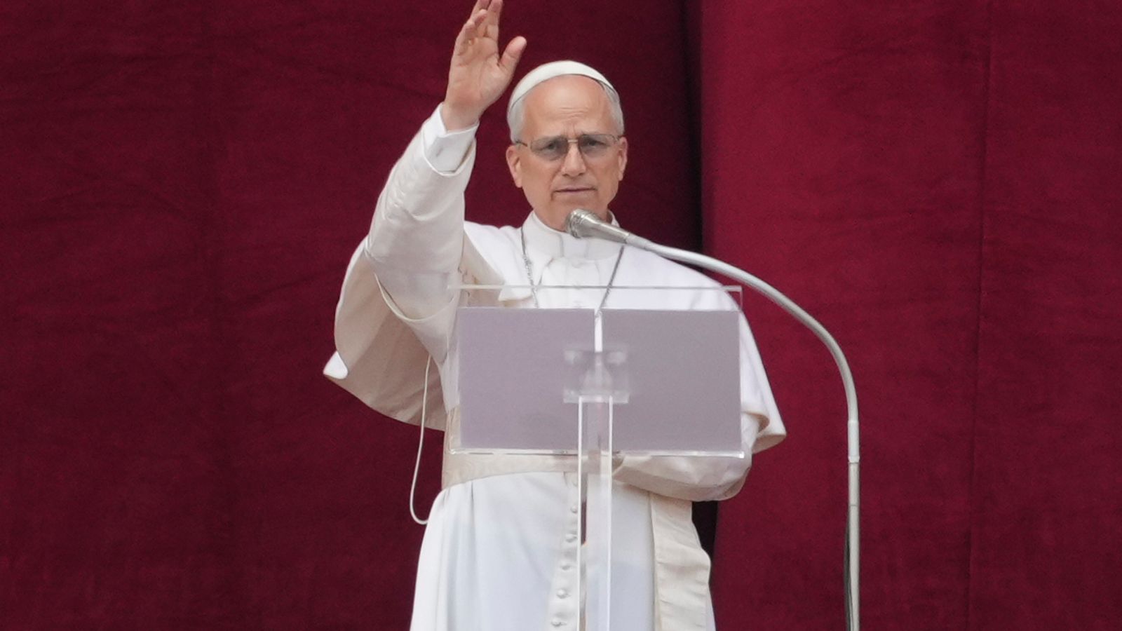 Pope Leo calls for Ukraine peace and Gaza ceasefire in first Sunday address | World News