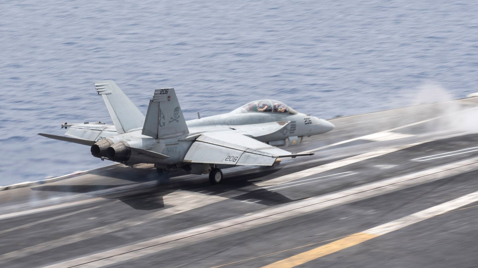 Second US fighter jet lost in Red Sea after going overboard during landing | World News