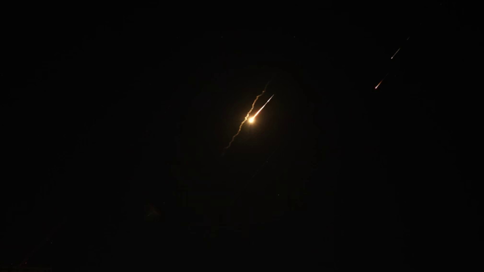 Air raid sirens sound over Tel Aviv as Iran fires missile barrage