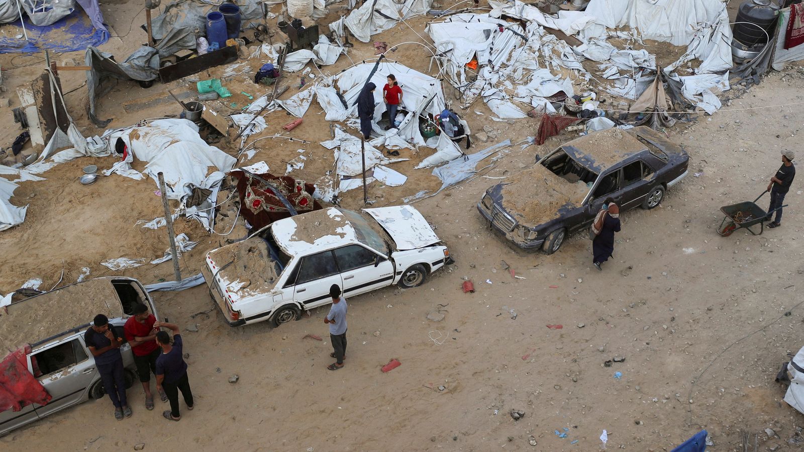 At least 60 killed in Israeli strikes across Gaza, health staff say | World News