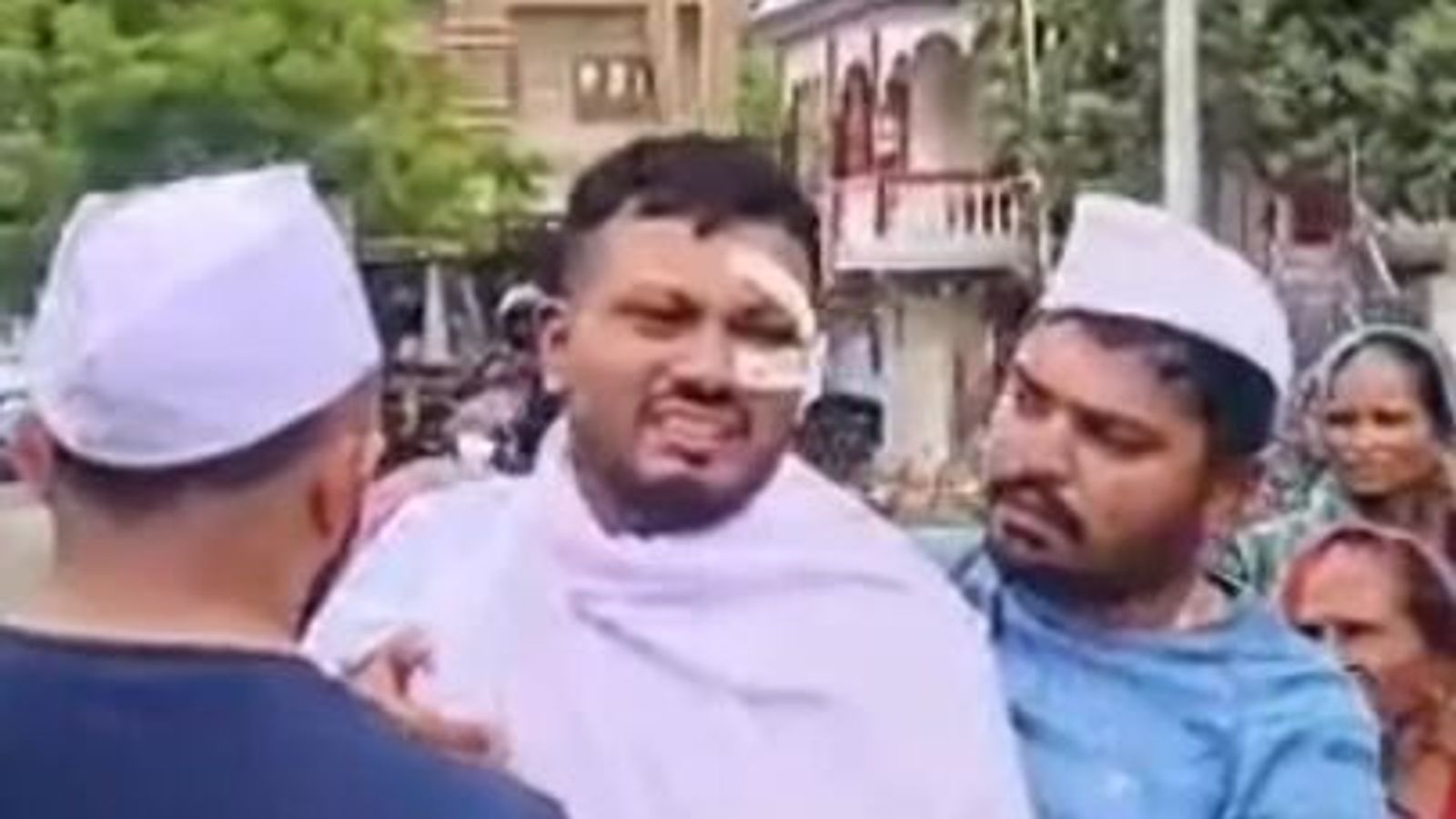 British survivor of Air India crash carries brother's coffin after being discharged from hospital | UK News