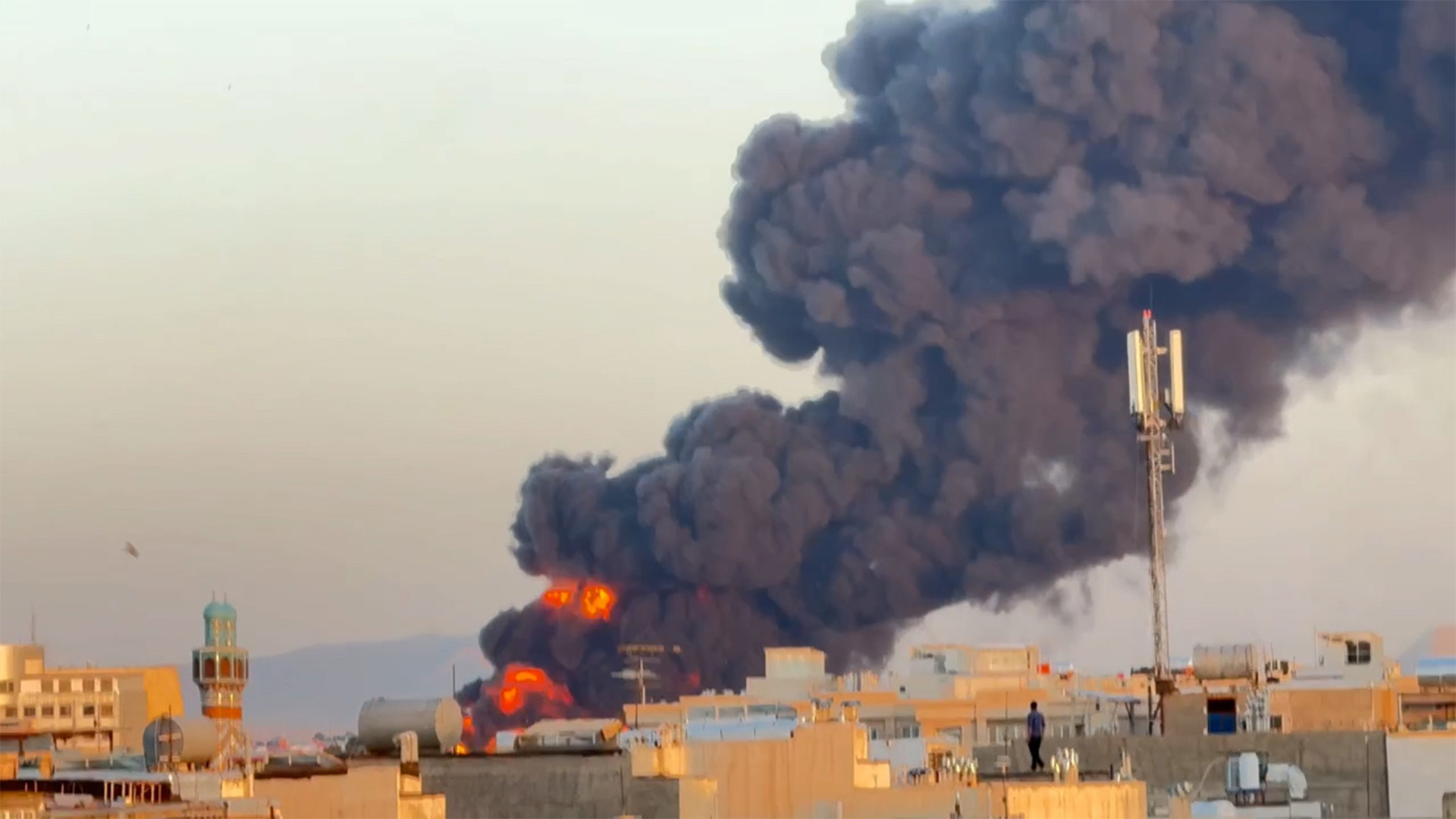 Israeli air attack on Mashhad airport in Iran | Israel-Iran conflict