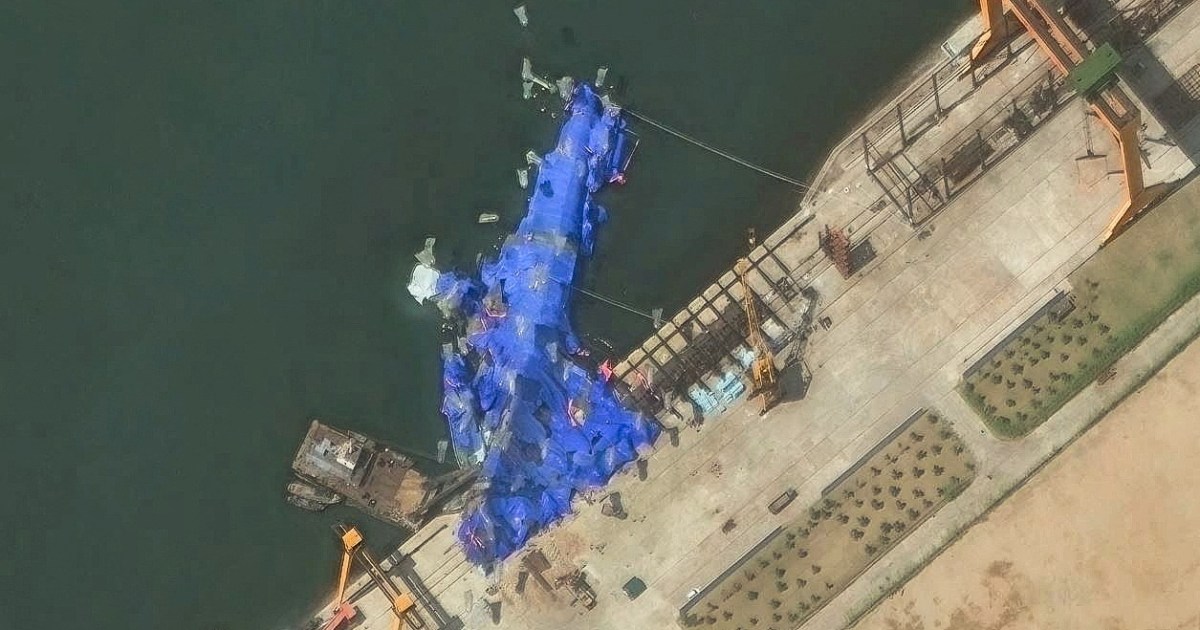 North Korea raises capsized warship after botched launch: Report | Military News