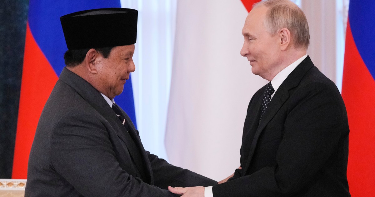 Russia, Indonesia deepen ties as Putin and Prabowo meet in St Petersburg | International Trade News
