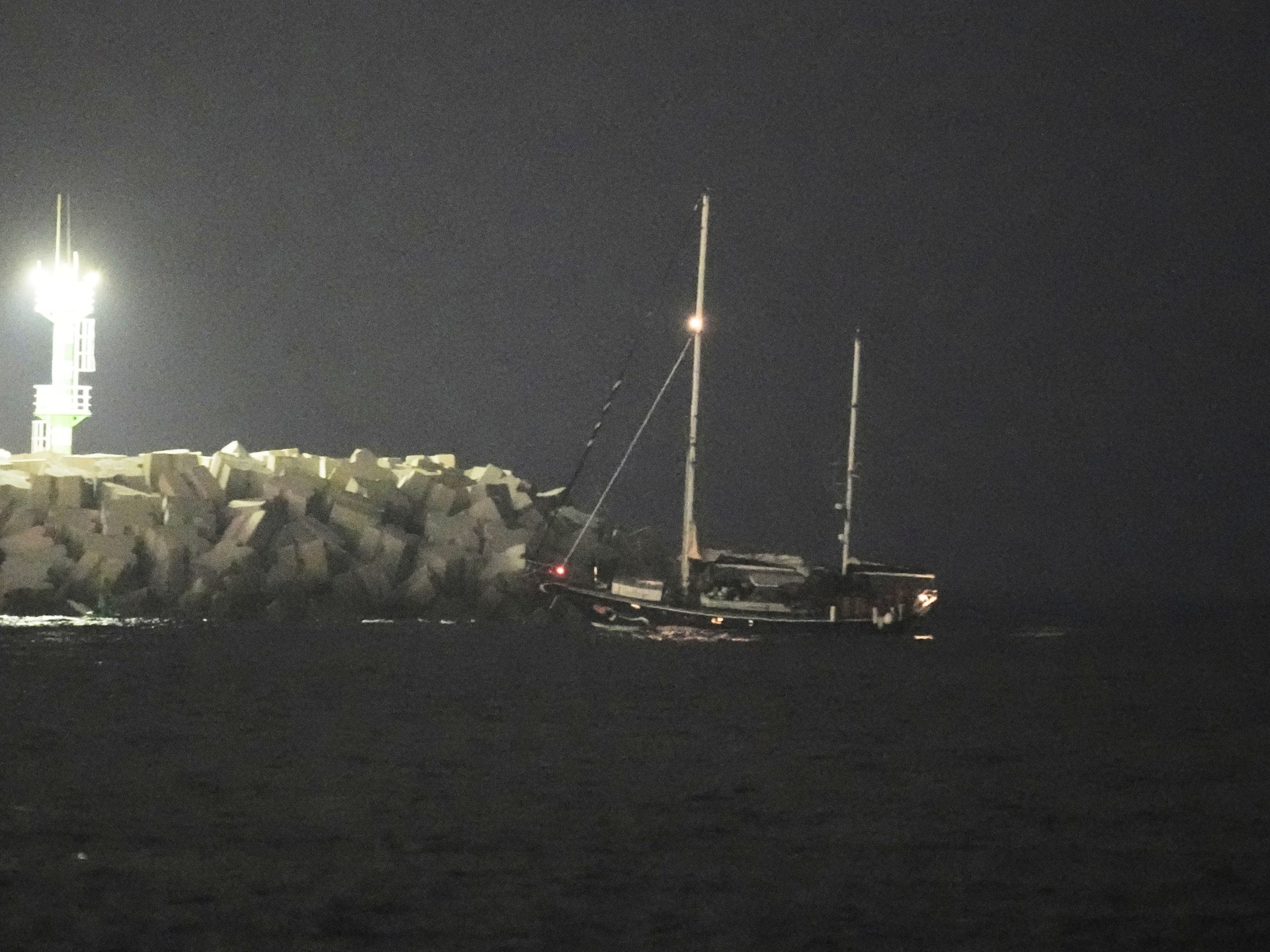 Seized Gaza aid boat Madleen carrying Greta Thunberg taken to Israeli port | Israel-Palestine conflict News