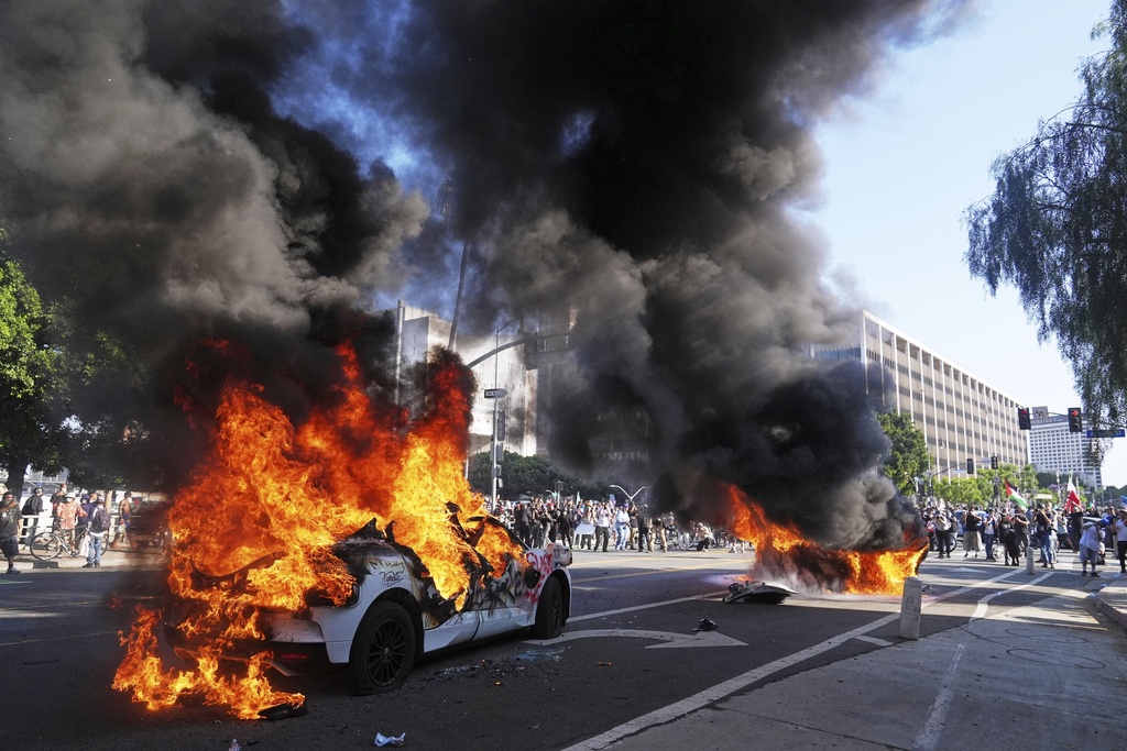 Trump Sends 700 Marines to L.A. Amid Immigration Riots, Newsom Argues State Sovereignty