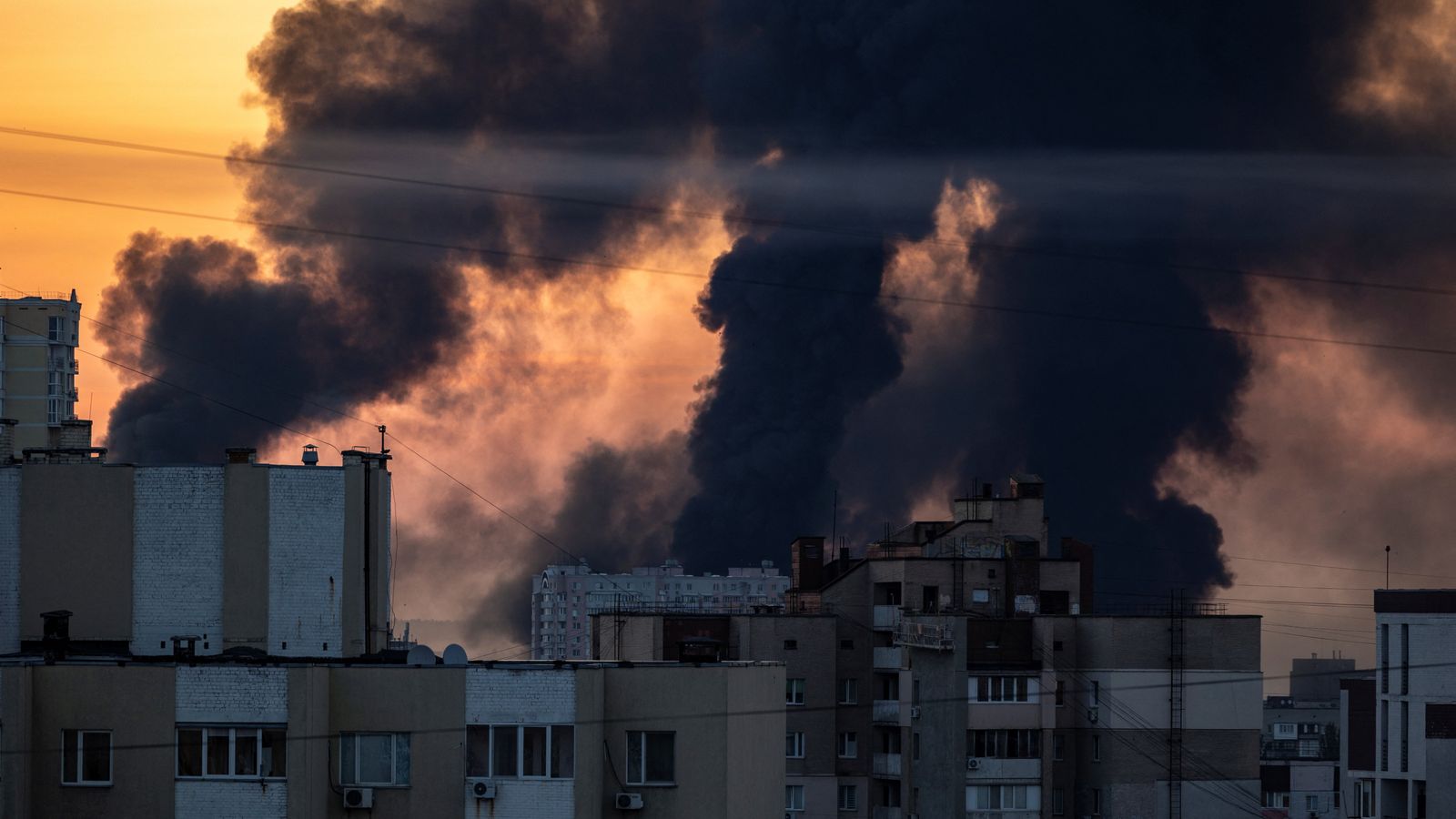 Ukraine war: 14 killed as Russian missile and drone attacks strike Kyiv - including American citizen | World News