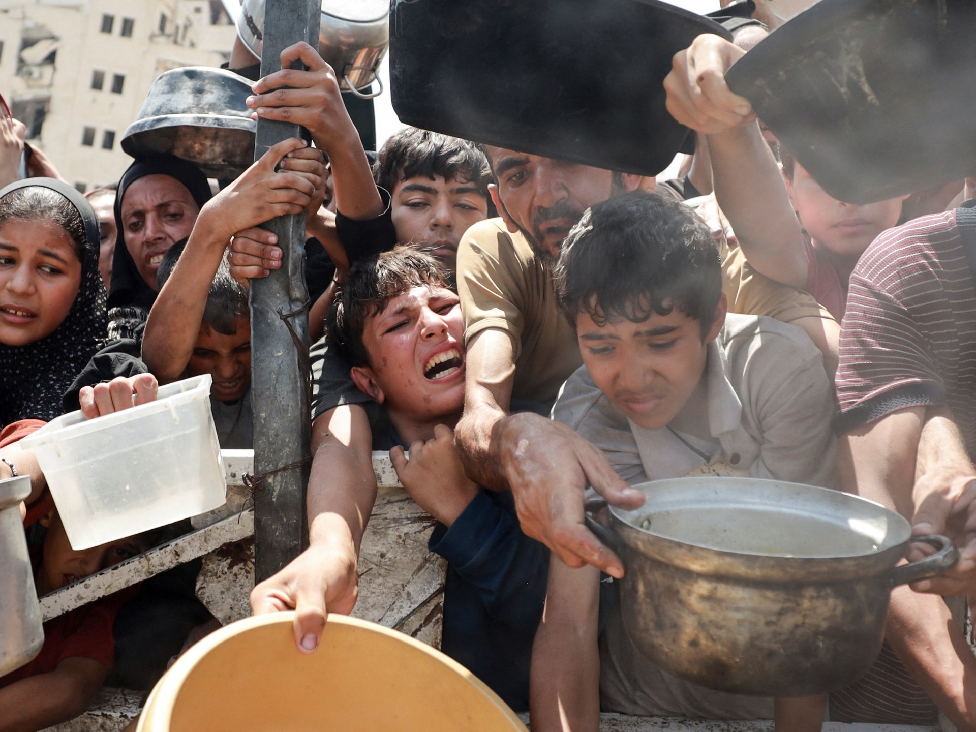 Baby dies from malnutrition as Trump warns of ‘real starvation’ in Gaza | Israel-Palestine conflict News
