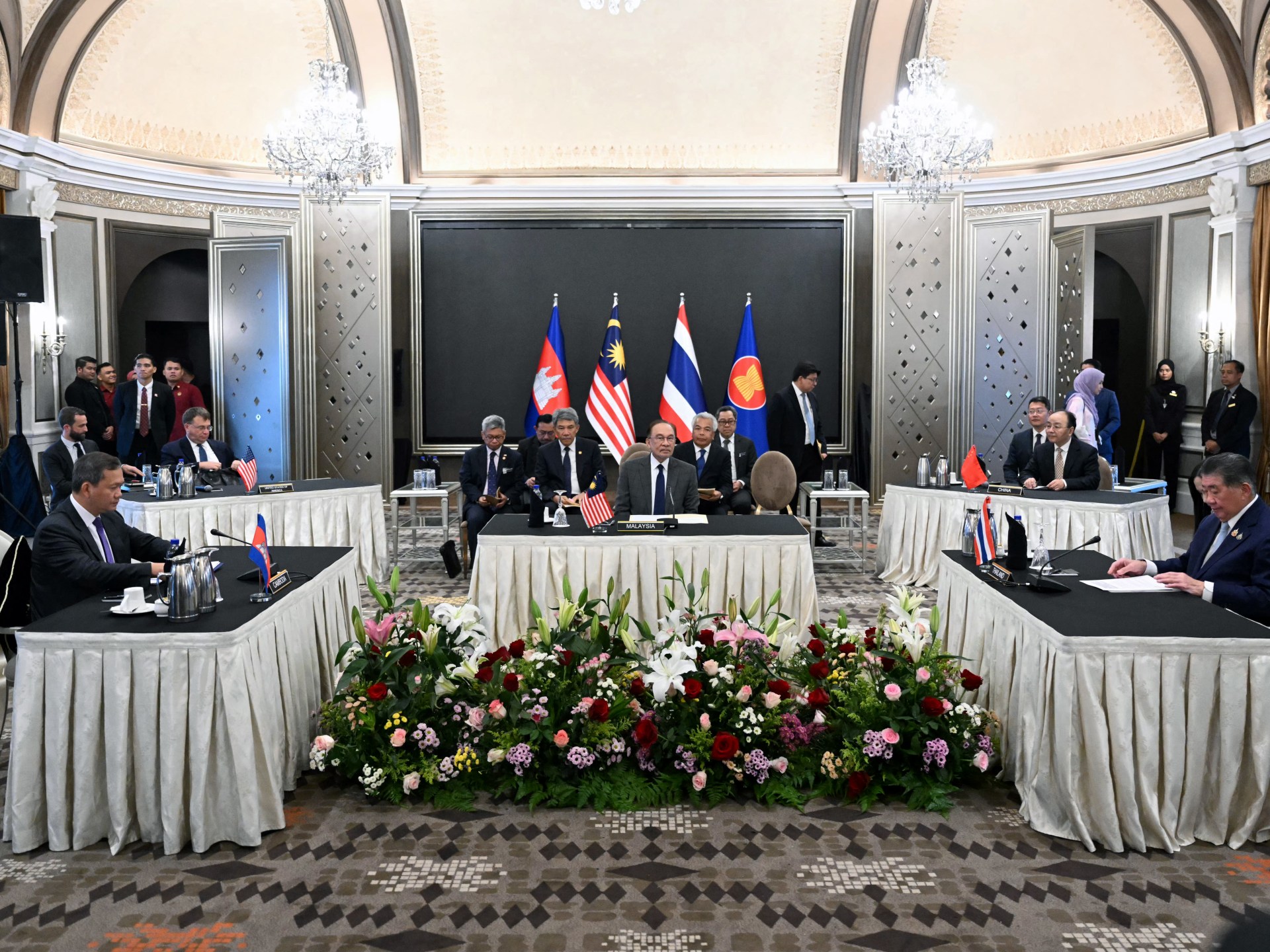 Thailand, Cambodia hold ceasefire talks in Malaysia as clashes continue | Border Disputes News