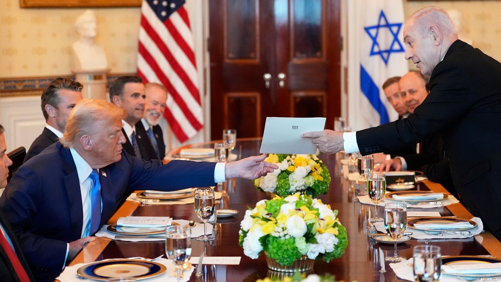 Trump applying 'heavy pressure' on Netanyahu to end war in Gaza | US News