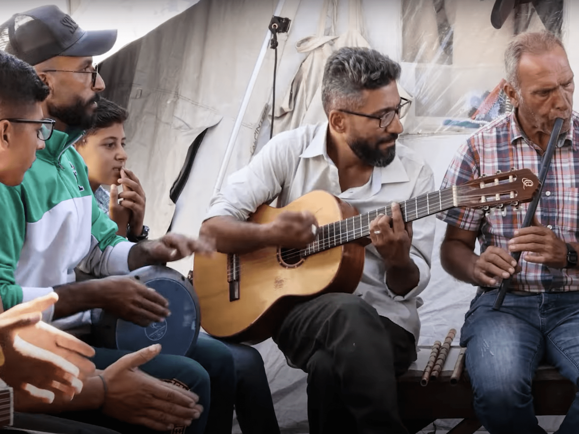 A music teacher uses Gaza’s relentless soundtrack of war to resist Israel | Israel-Palestine conflict News