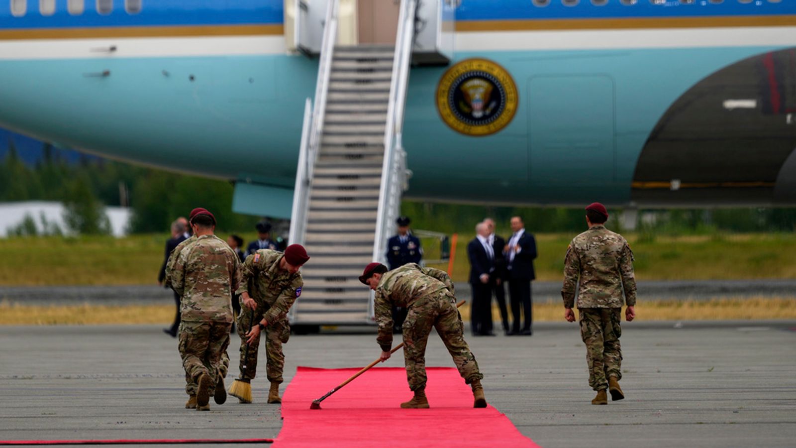In pictures: Trump-Putin summit ends without a deal but with plenty of standout moments | World News