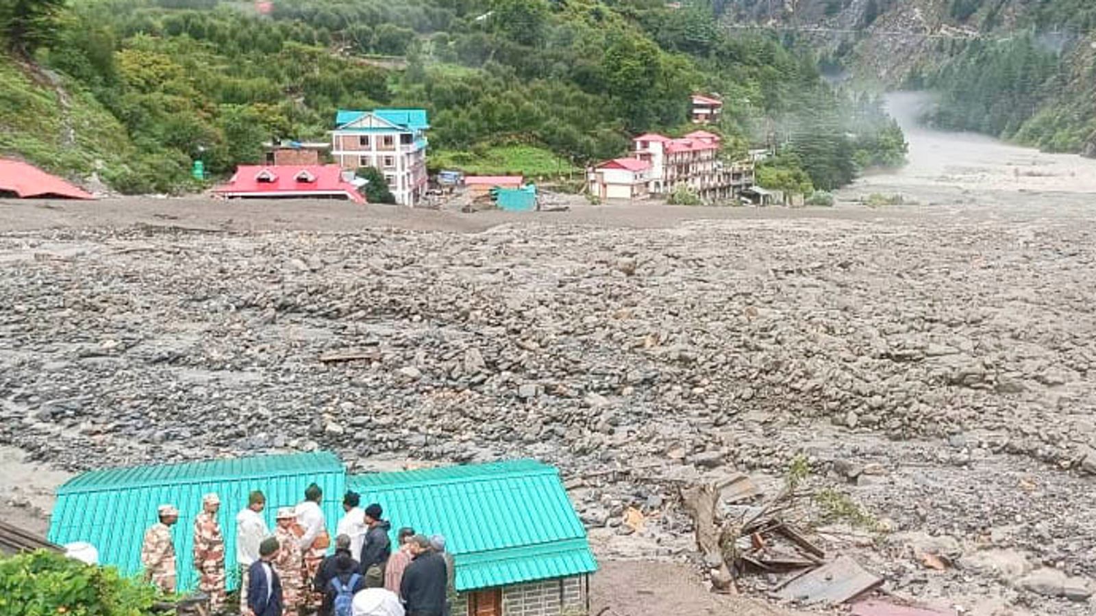 India flash floods: Dozens believed to be trapped under rubble as at least 11 soldiers reported missing | World News