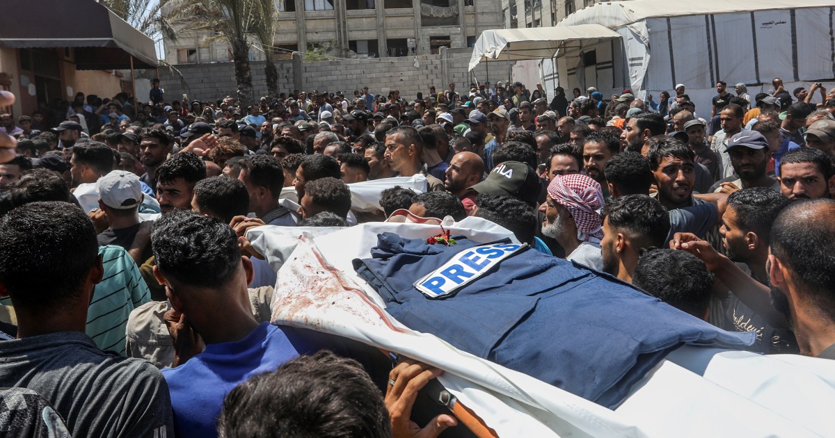 Israel bombs hospital, kills journalists, medics, dozens more across Gaza | Israel-Palestine conflict News