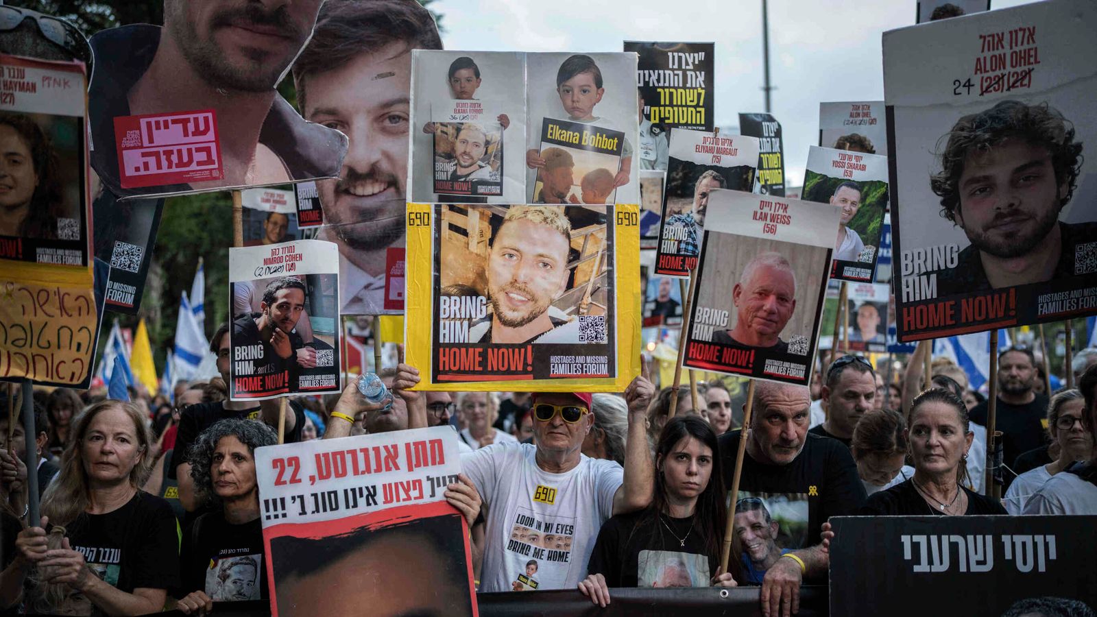 Israeli protesters demand Netanyahu does whatever it takes to bring hostages home - but is he listening? | World News