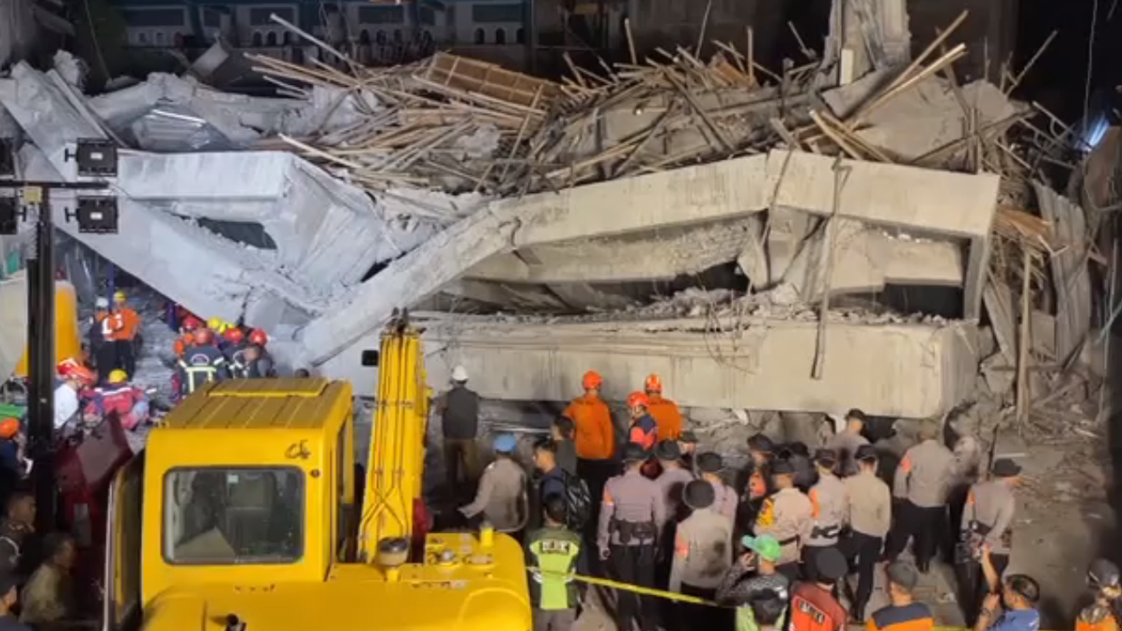 Dozens feared trapped after school building collapses in Indonesia | World News