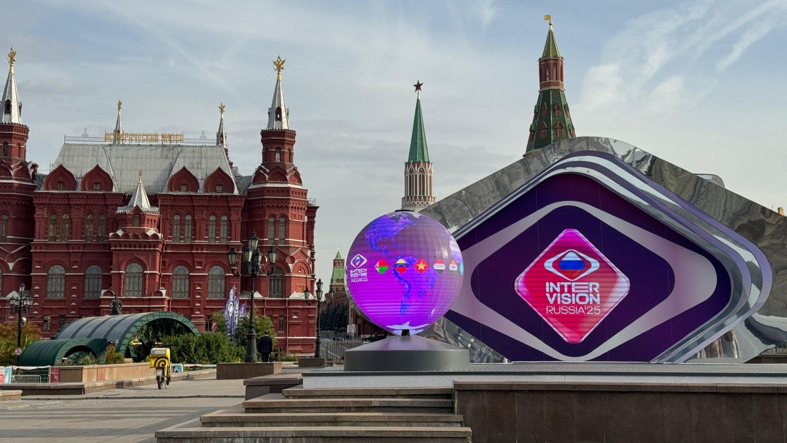 Less camp, more conservative - inside Russia's alternative Eurovision | World News