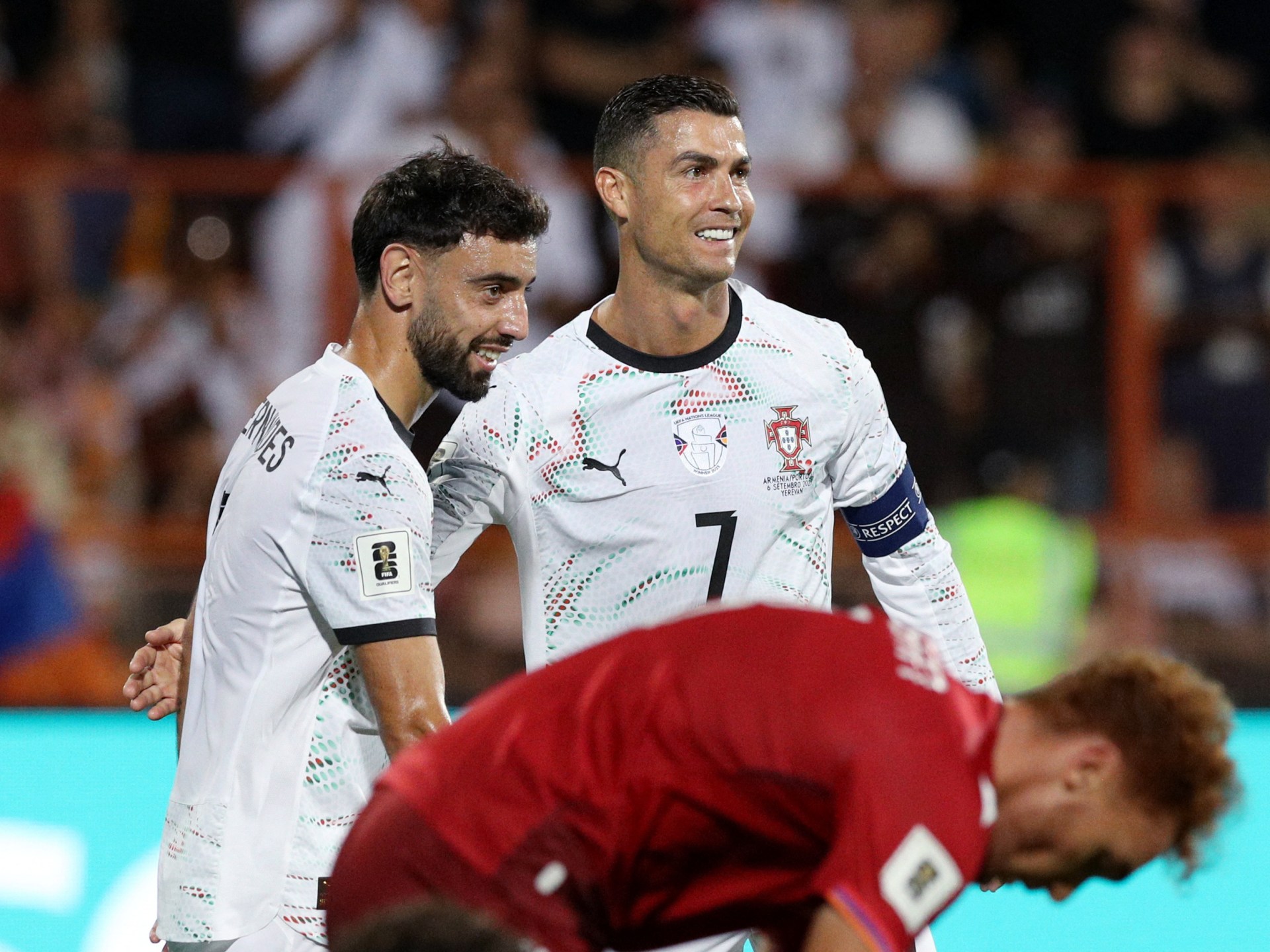 Portugal remembers Jota as Ronaldo leads way in World Cup win in Armenia | Football News