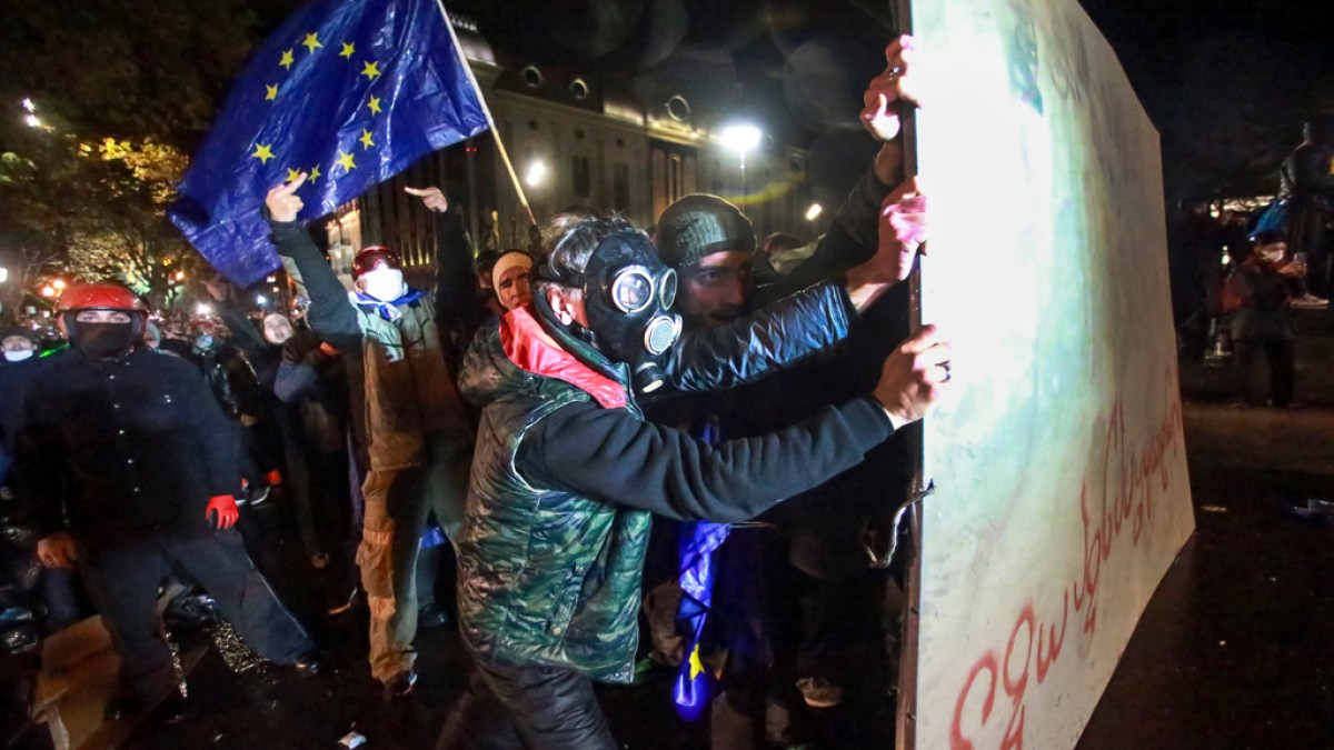 Five Georgia opposition leaders charged with ‘coup’ attempt after protests | Elections News