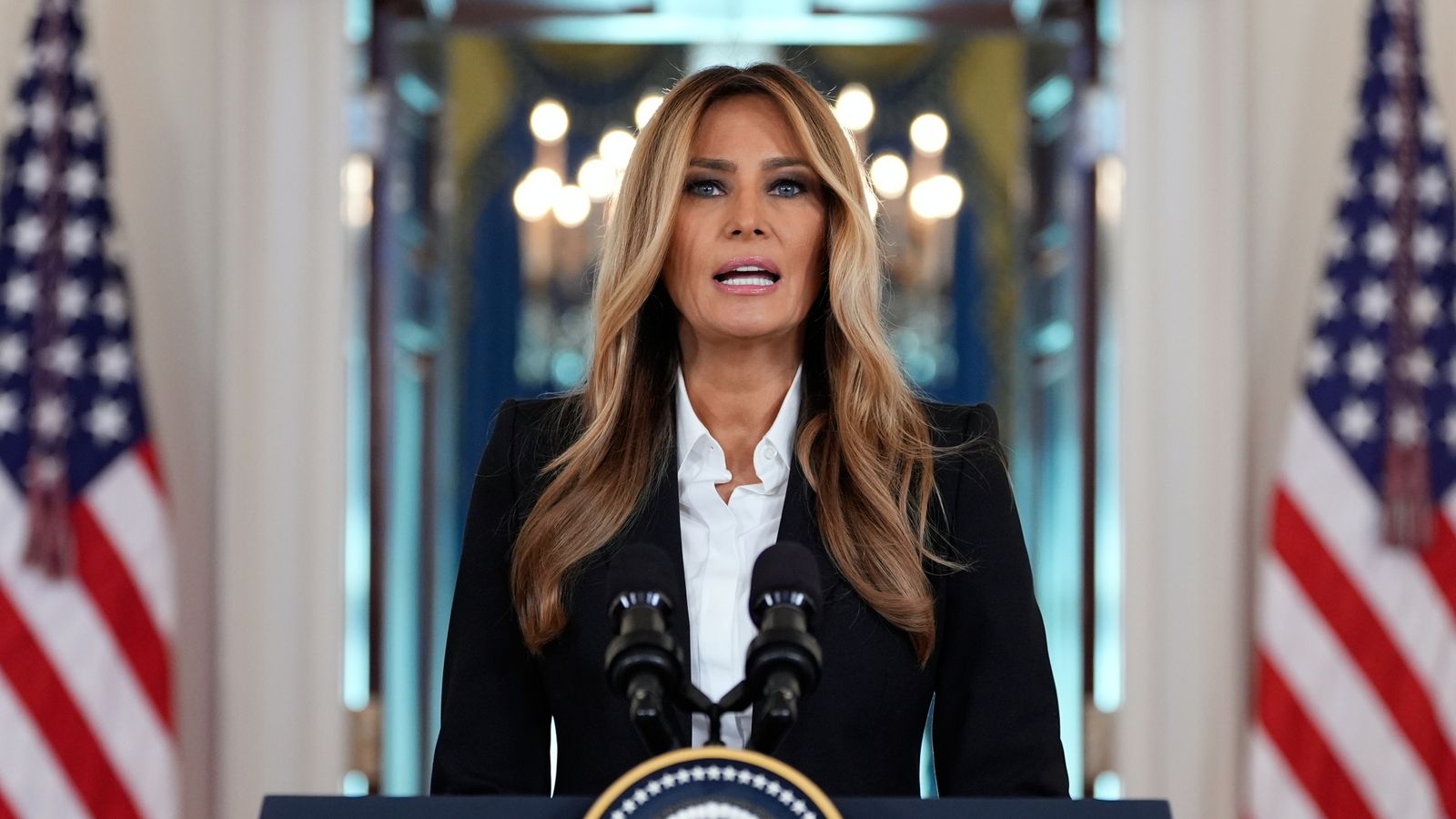 Melania Trump: Eight Ukrainian children have been reunited with families | World News