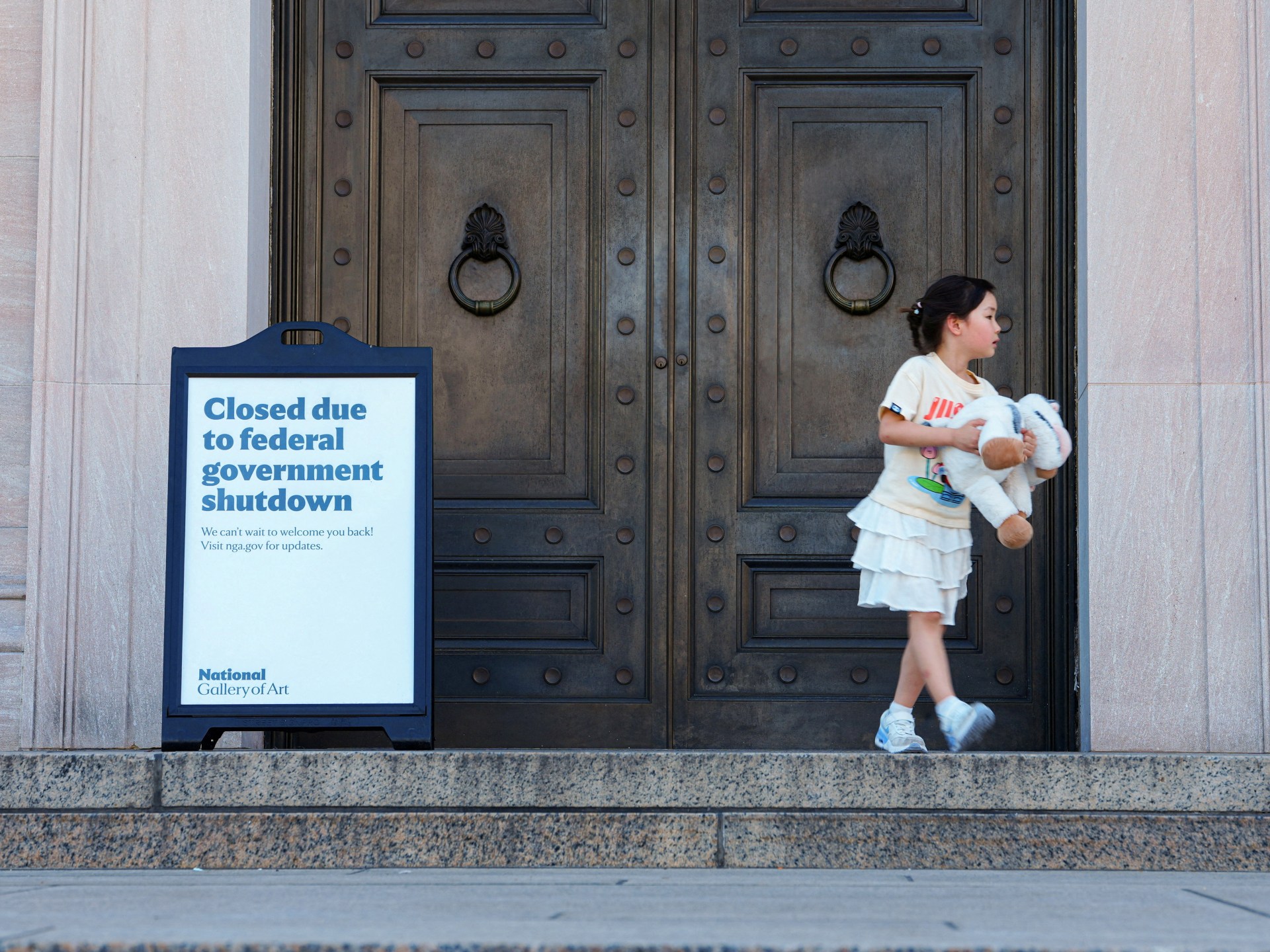 One month into a US government shutdown – how it’s going so far | Infographic News