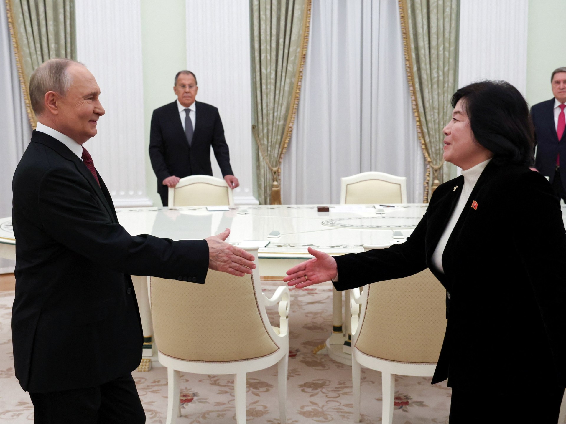 Putin meets top North Korean diplomat, says ties developing as planned | Vladimir Putin News