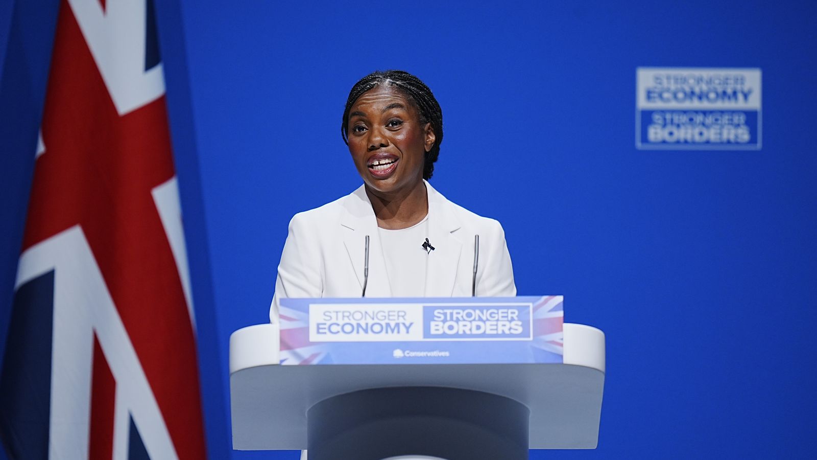 Streets of Britain have turned into 'theatres of intimidation', Kemi Badenoch says | Politics News
