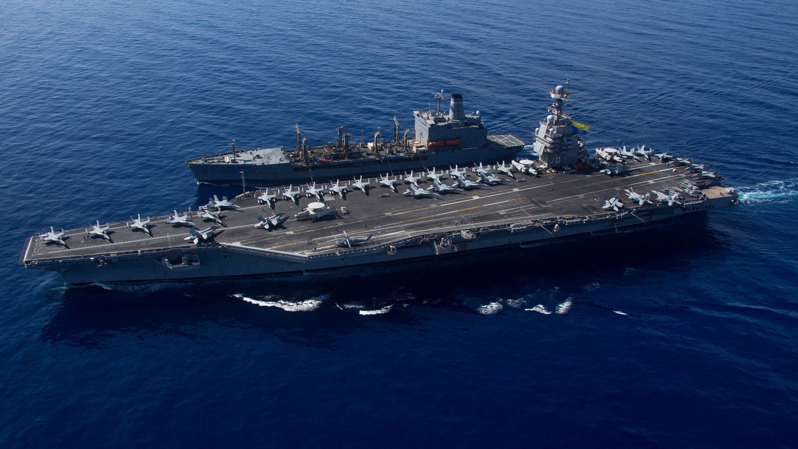 US ramps up 'drug boats' operation by sending in aircraft carrier to region | US News